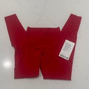 lululemon athletica Cherry Red Leggings